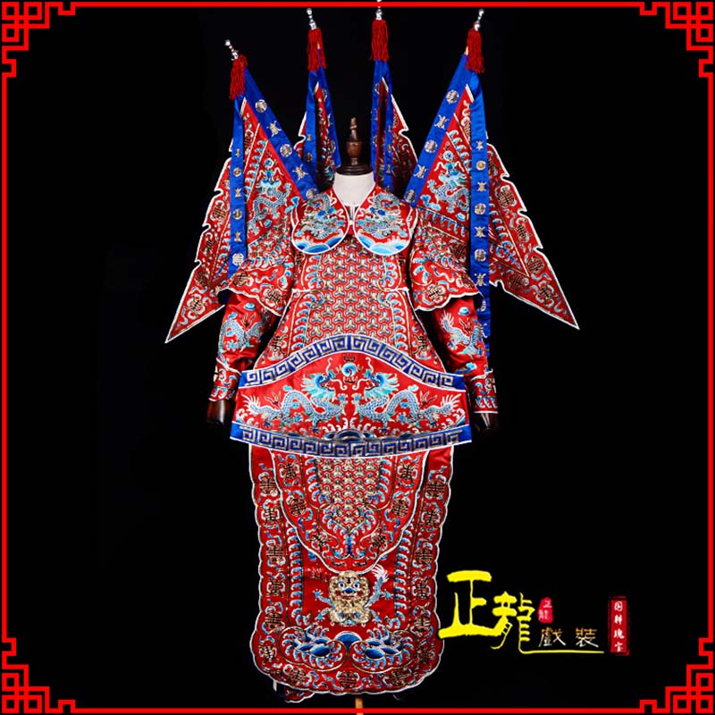 连云武生戏服戏曲武将靠